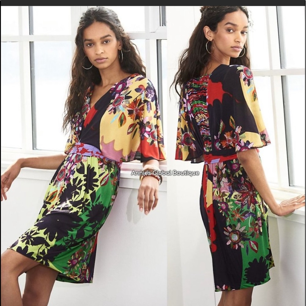 NWT ANTHROPOLOGIE Ranna Gill Sabatina Mini Dress